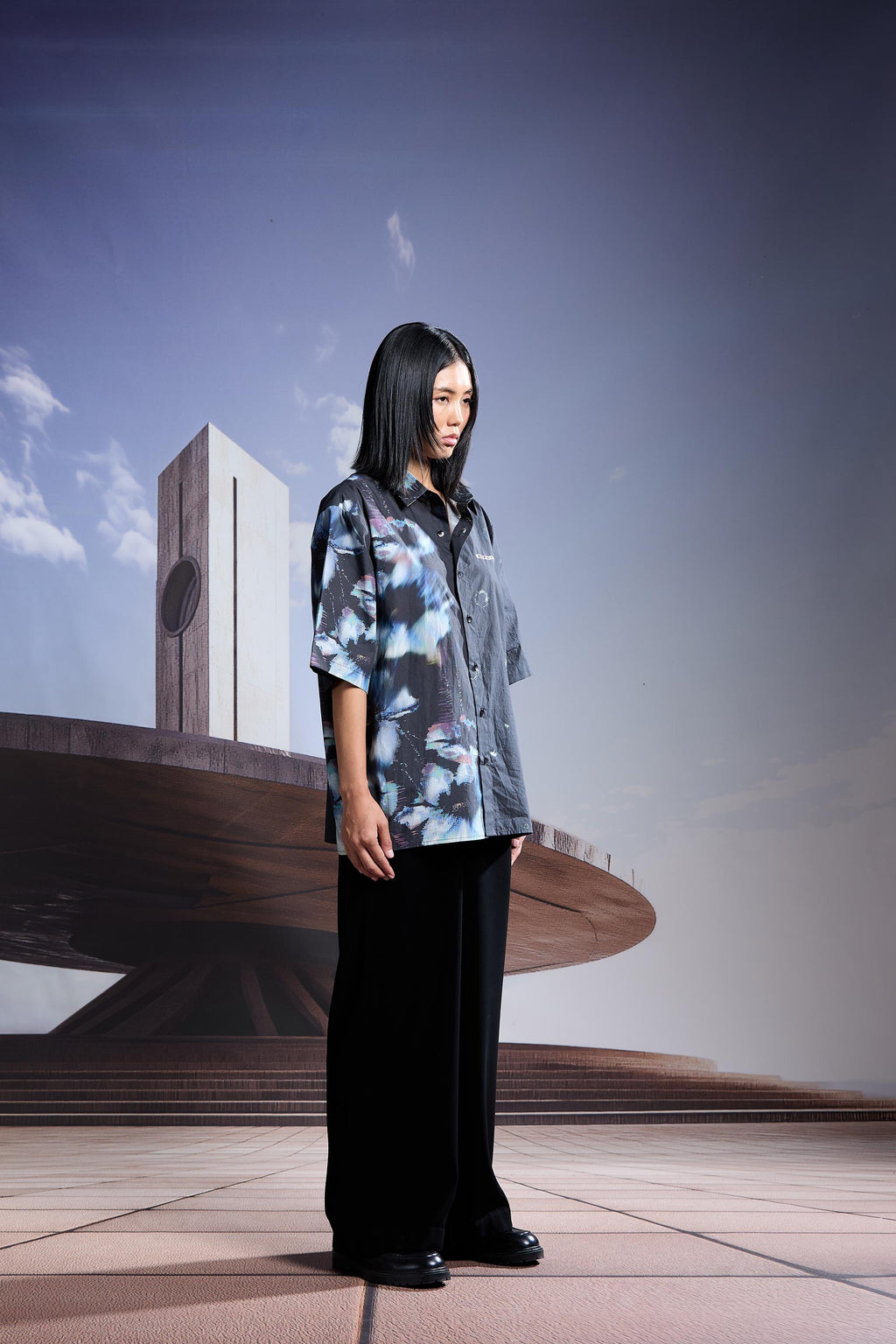 SHELL CROSS' SHIRT