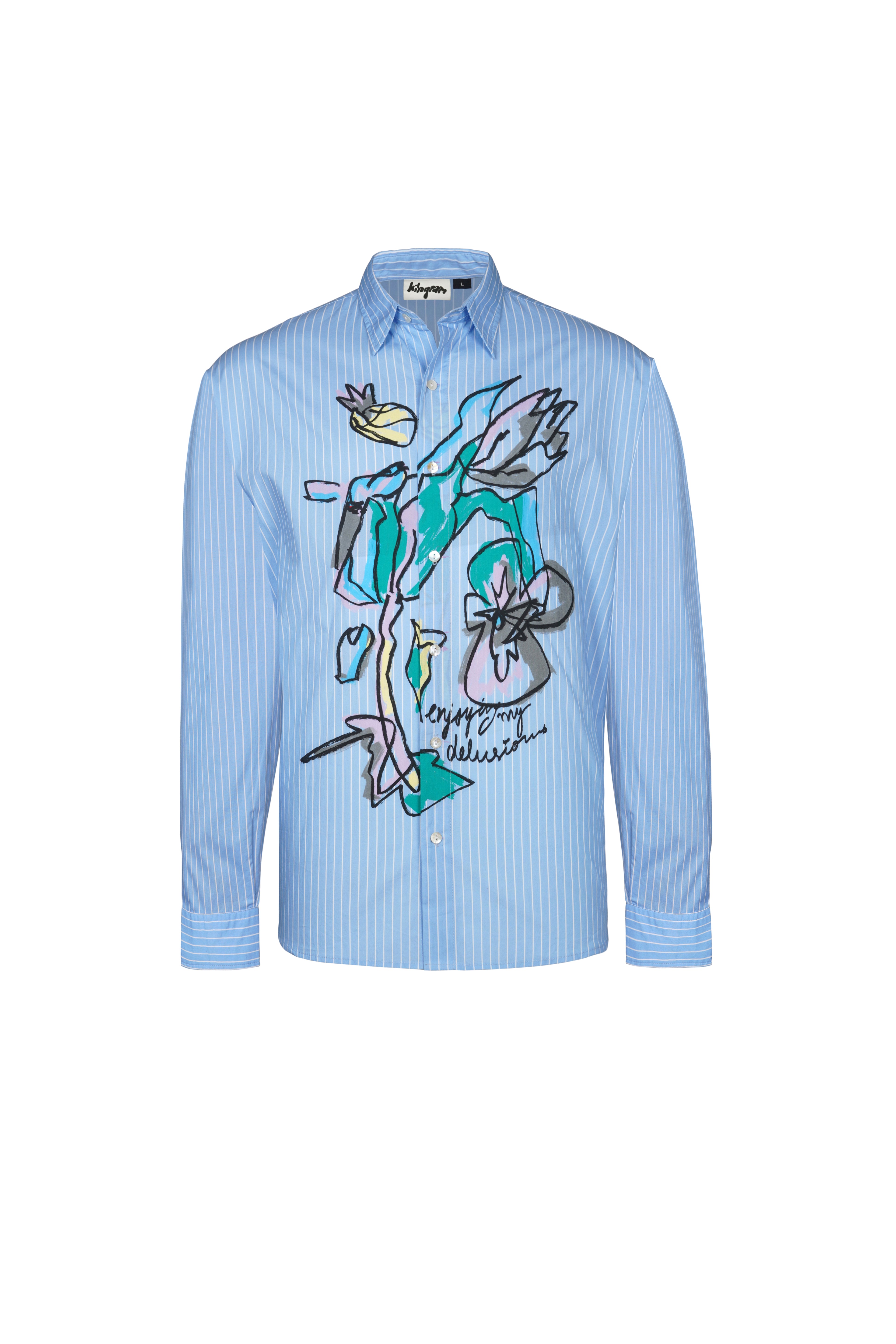 ENJOYING MY DELUSIONS' STRIPED SET