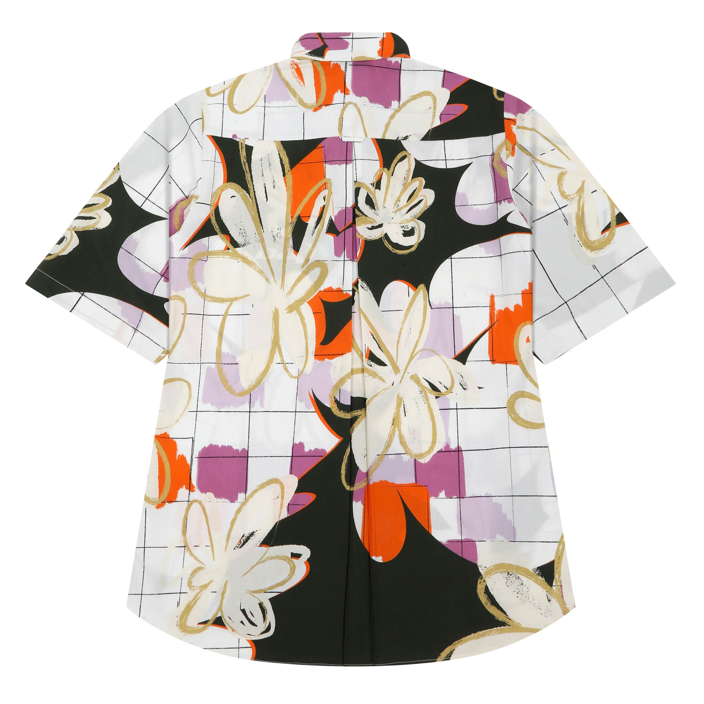 NOVA GRID' SHIRT DRESS