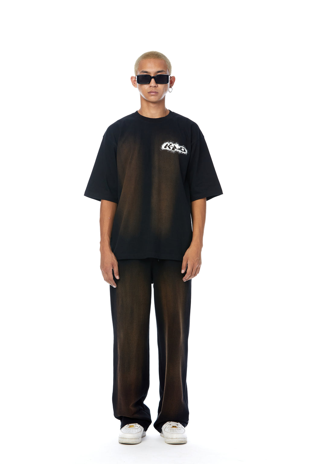 KILO CORRODED' TRACK PANTS