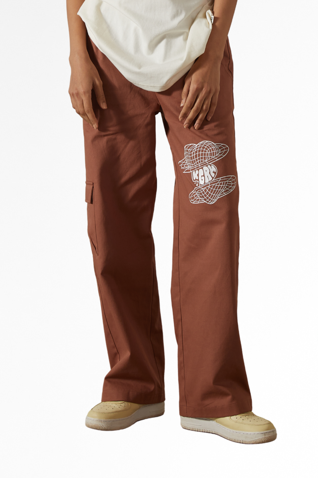 KGRM Alien Heart' cargo pants