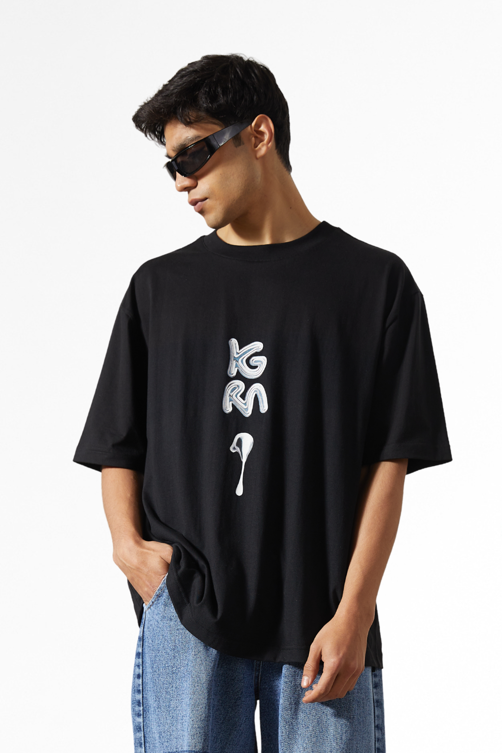 Metal Drip' tee