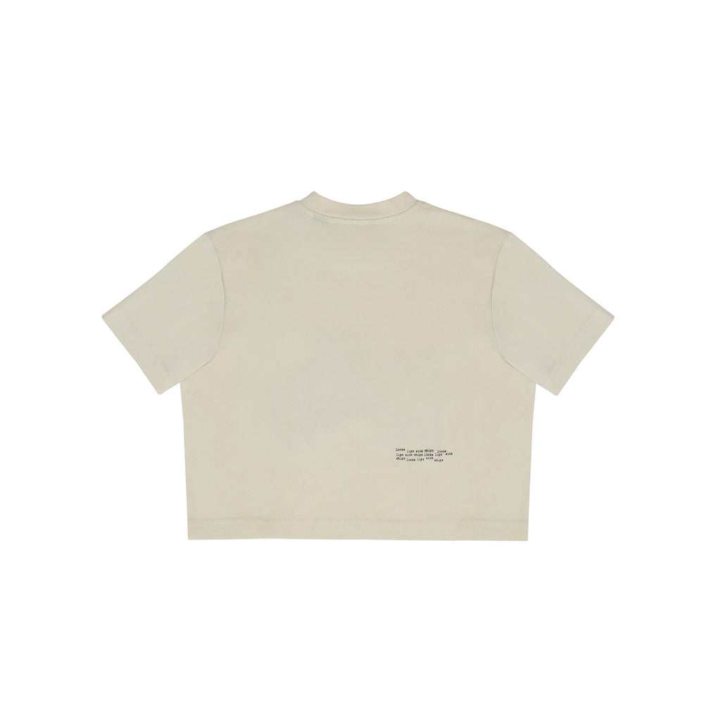 LOVE FREQUENCY' CROPPED TEE