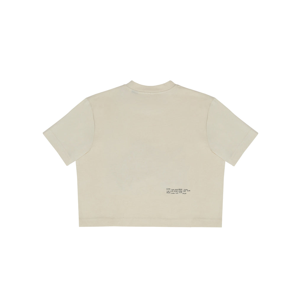 LOVE FREQUENCY' CROPPED TEE