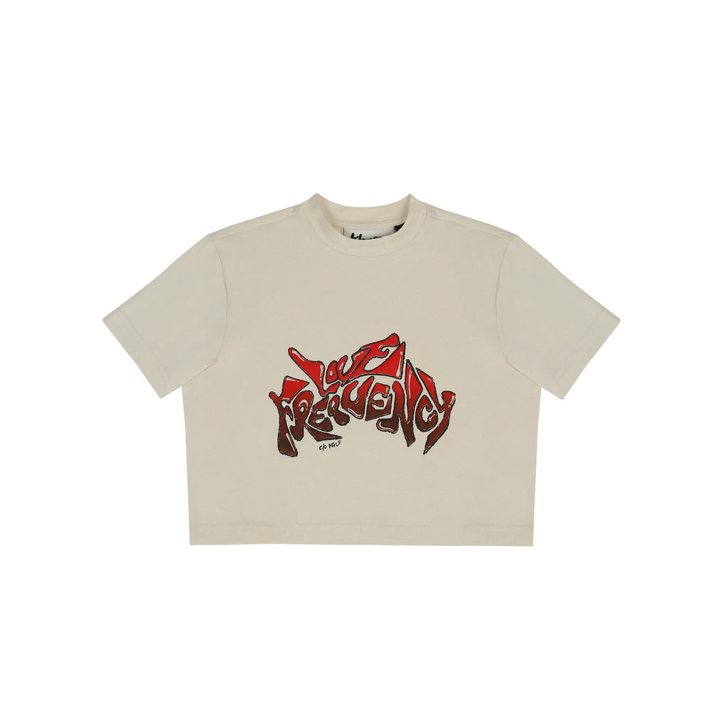LOVE FREQUENCY' CROPPED TEE