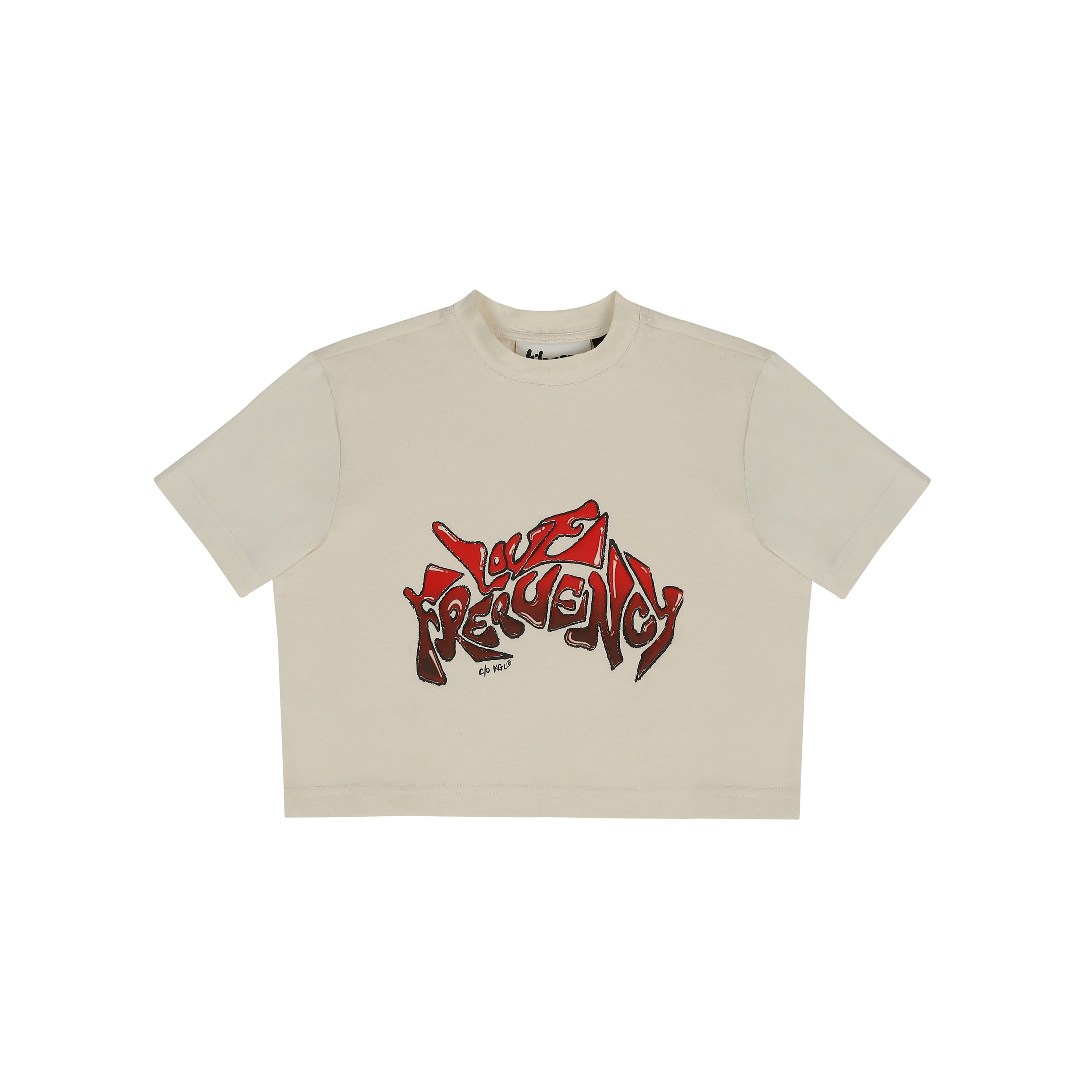 LOVE FREQUENCY' CROPPED TEE