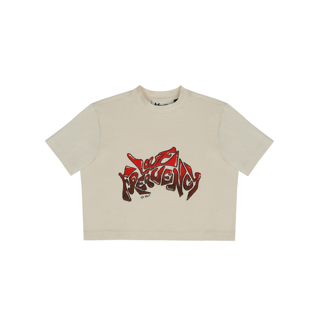 LOVE FREQUENCY' CROPPED TEE