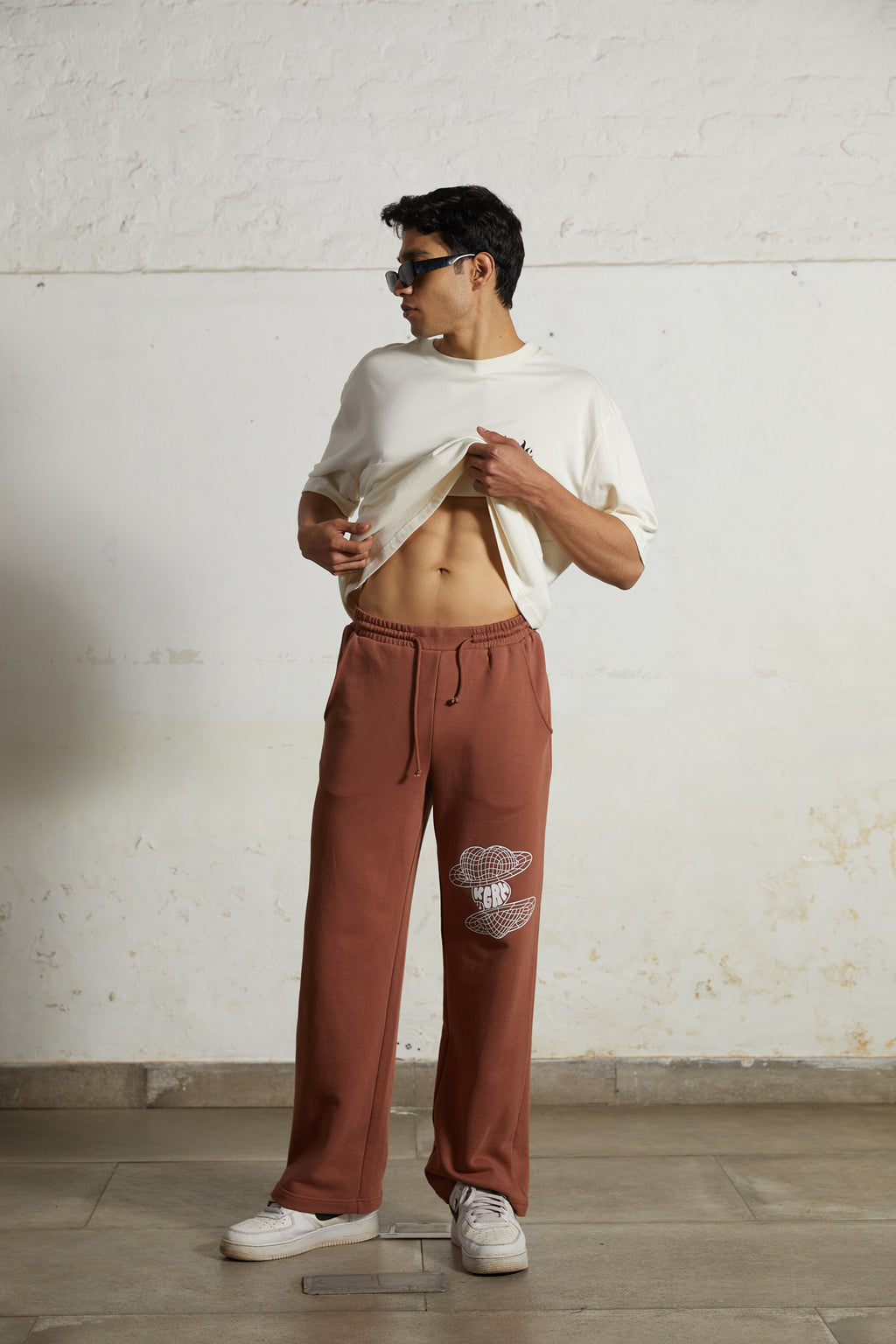KGRM Alien Heart' track pants
