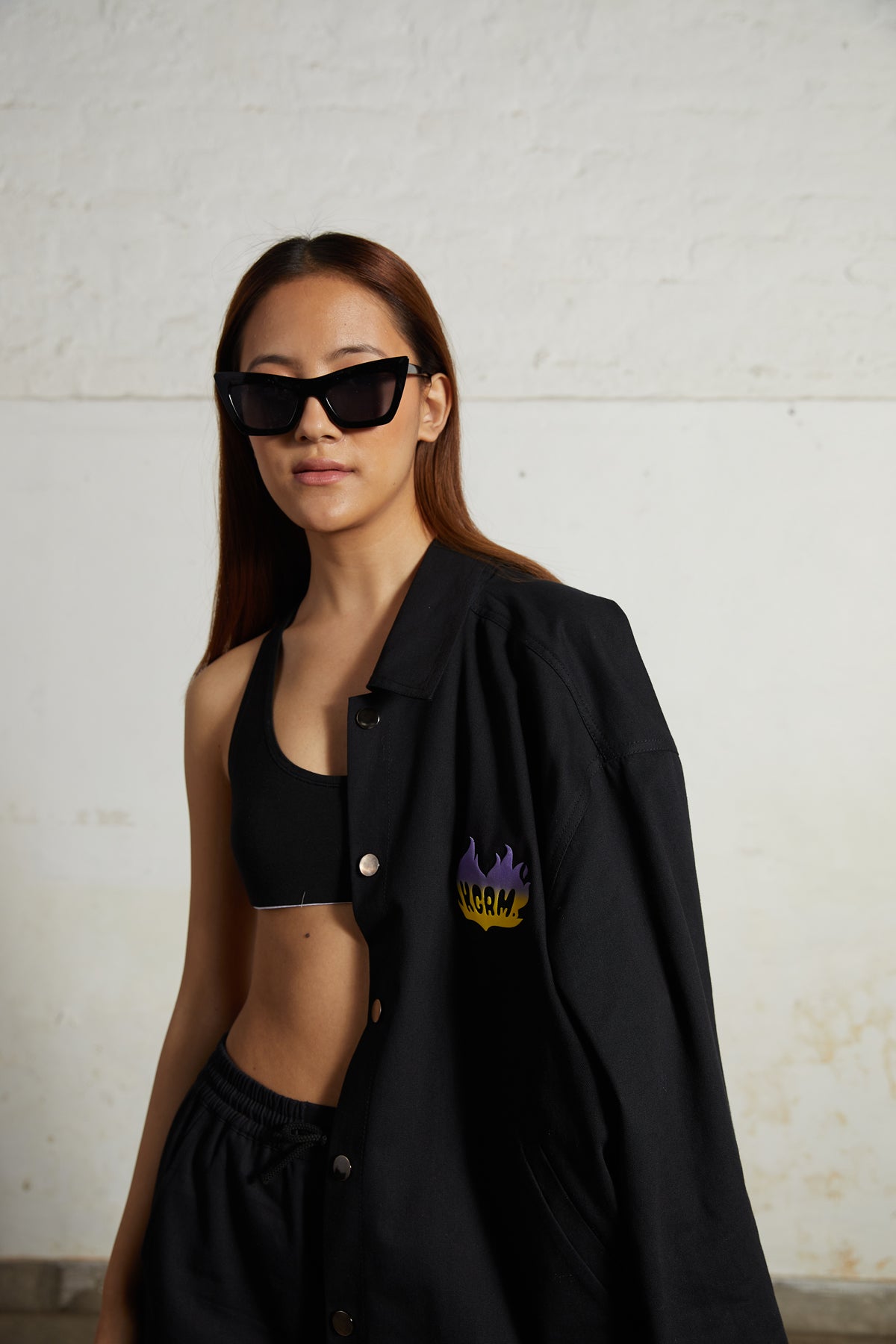 Your Gram Sucks' Cotton Twill Shacket