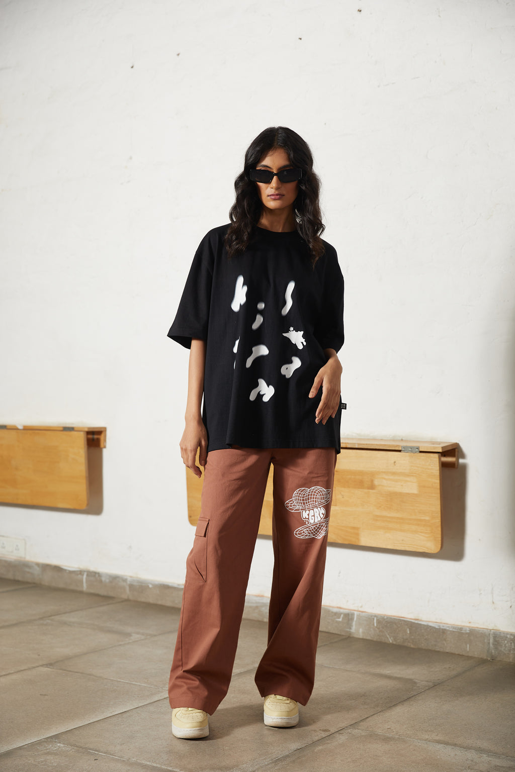 KGRM Alien Heart' cargo pants