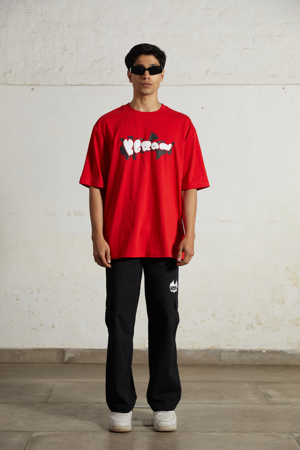 K-Gram Cracked' tee