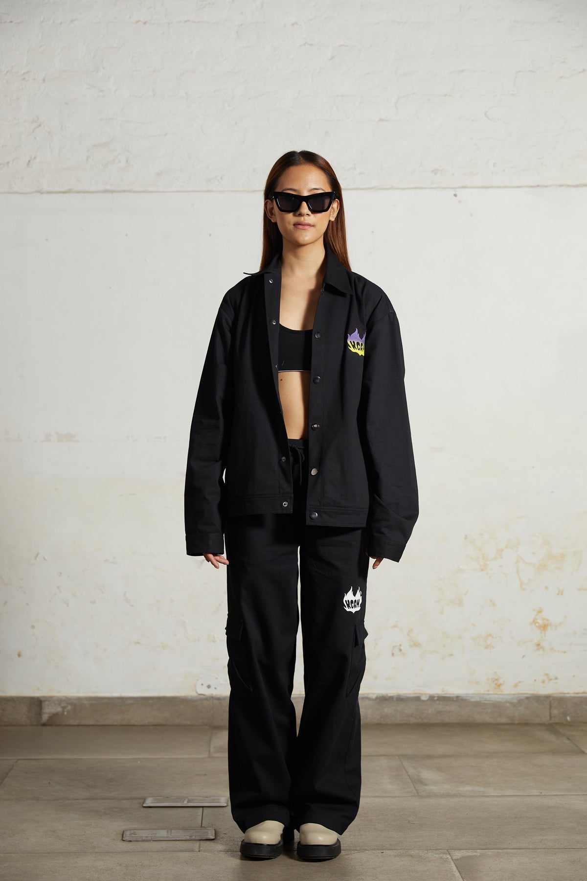 Your Gram Sucks' Cotton Twill Shacket