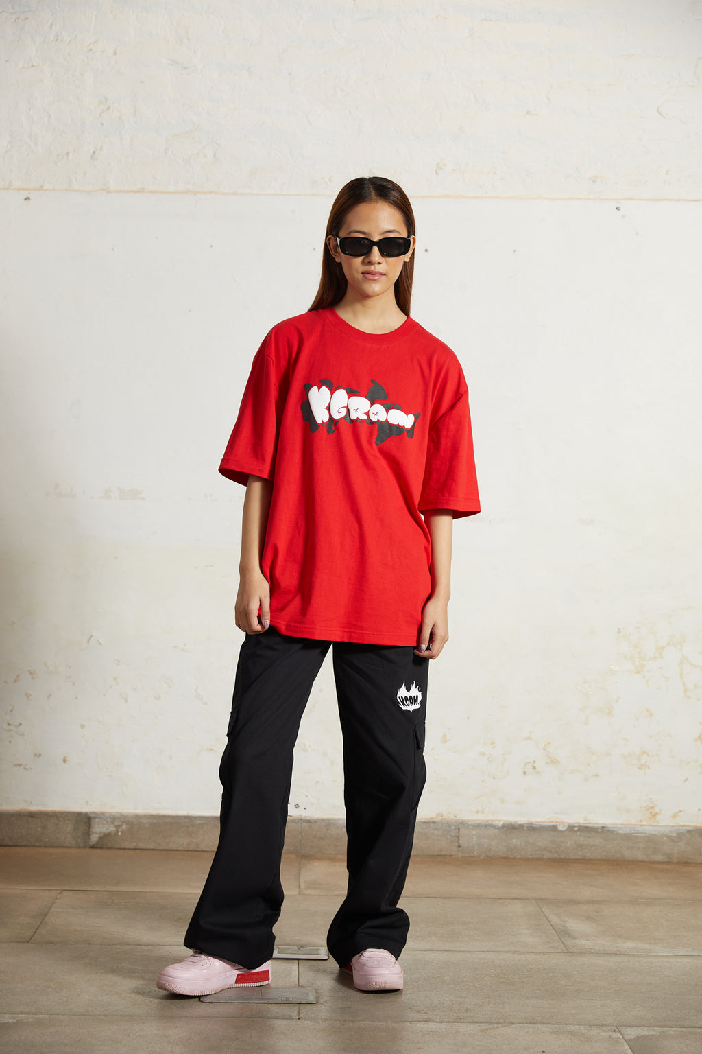 K-Gram Cracked' tee