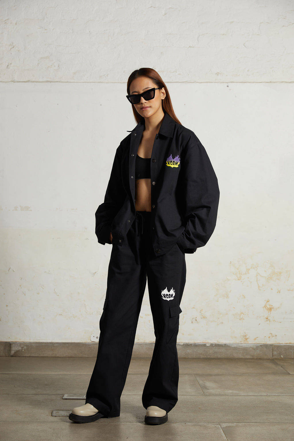 KGRM Flame' cargo pants